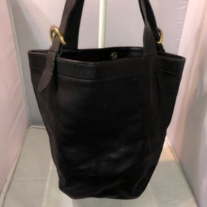 Famous Coach Vintage Bucket Soho Glove Leather Bag